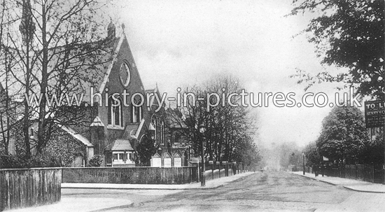 Baptist Church & Fairlop Church Leytonstone, London. c.1905